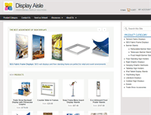 Tablet Screenshot of displayaisle.com